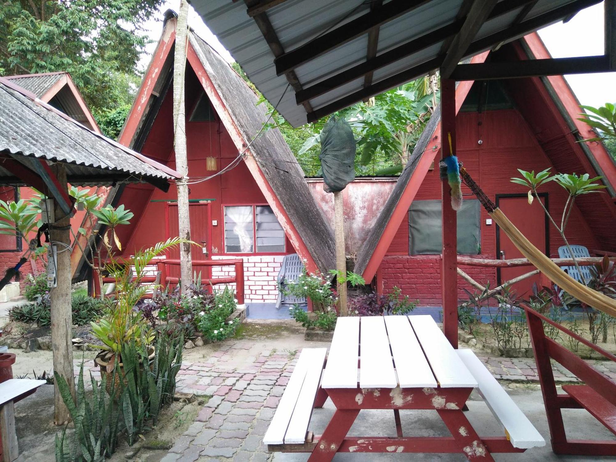 Nazri Nipah Camp Pangkor 호텔 캄풍 텔룩 니파 객실 사진